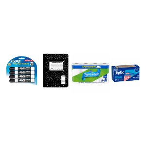 Spend $30 Save $10 on Back to School Supplies, select varieties PICKUP OR DELIVERY ONLY