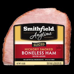 Save $2 on Smithfield Anytime Favorites Pre-Sliced Boneless Ham PICKUP OR DELIVERY ONLY