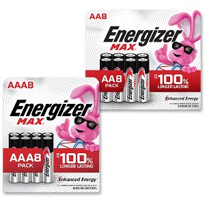 Save 20% on Energizer Max (AA, AAA, C, D, 9V) PICKUP OR DELIVERY ONLY
