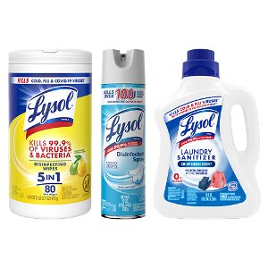 Save 20% on Select Lysol Products PICKUP OR DELIVERY ONLY