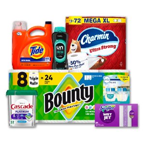 Save $0.75 on Febreze, Swiffer, Cascade, Bounty, Tide, select varieties  PICKUP OR DELIVERY ONLY