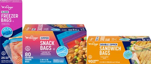 Save 20% on Kroger Storage Bags PICKUP OR DELIVERY ONLY