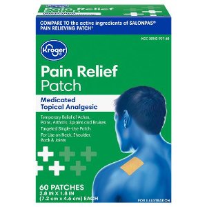 Save $1.00 on Kroger Pain Relieving Patches