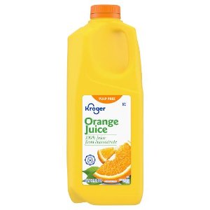 Save $1.00 on Kroger Orange Juice