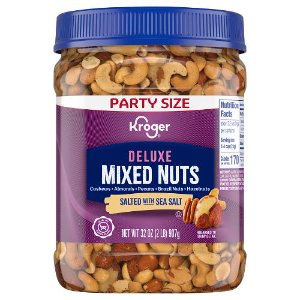 Save $1.00 on Kroger Deluxe Mixed Nuts