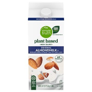 Save $0.50 on Simple Truth Almond Milk