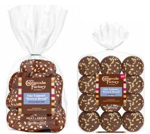 $4.49 Cheesecake Factory Breads