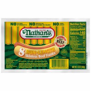 $3.99 Nathan's Beef Franks