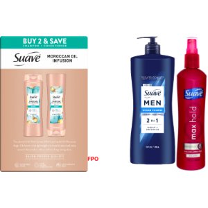 Save $0.50 on Suave Hair Care