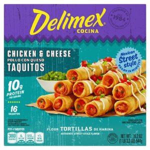 Save $1.00 on Delimex Taquitos