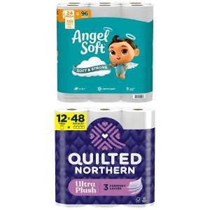 Save $2.00 on Angel Soft or Quilted Northern