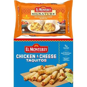 Save $2.00 on El Monterey Burritos, Taquitos or Quesadilla