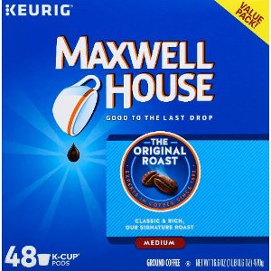 Save $4.00 on Maxwell House Coffee Pods