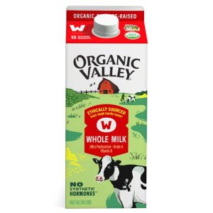 Save $1.00 on Organic Valley Half Gallon Milk