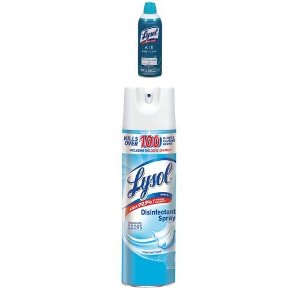 Save $1.50 on Lysol Disinfectant Spray or Air Sanitizer