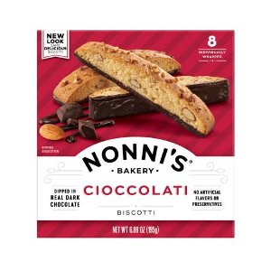 Save $1.00 on Nonnis' Biscotti