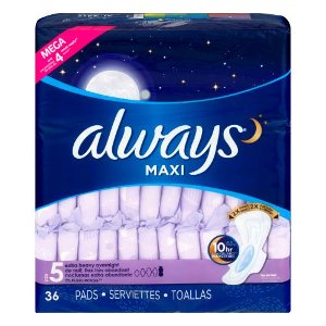 Save $3.00 on Always Maxi or Ultra Thin Pads
