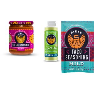 Save $1.00 on Siete Seasoning or Sauces