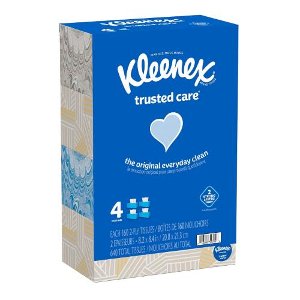 Save $1.50 on Kleenex 4X