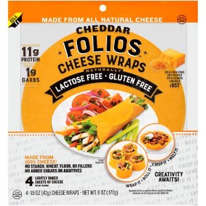 Save $0.50 on Folios Cheese Wraps