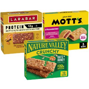 SAVE $0.50 on 2 General Mills Snack Bars