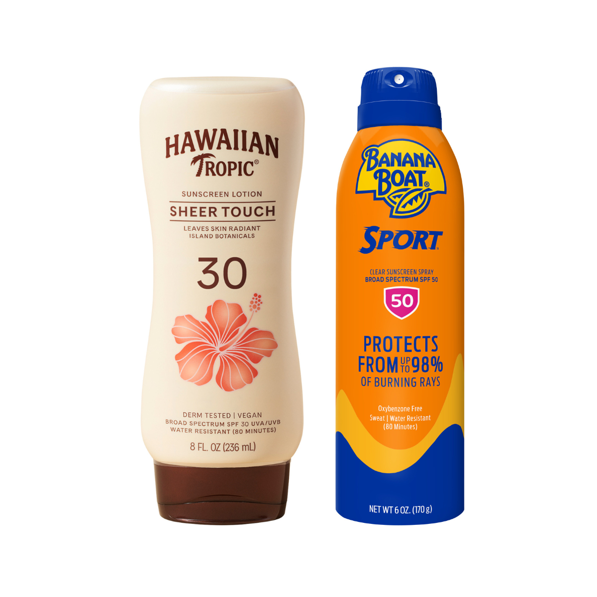 Save $1.00 on Banana Boat or Hawaiian Tropic