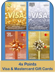 Get 4x POINTS