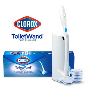 Save $3 on Clorox ToiletWand Disposable Toilet Cleaning Starter Kit PICKUP OR DELIVERY ONLY
