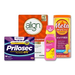 Save 25% on Prilosec, Metamucil, Align, or Pepto Bismol PICKUP OR DELIVERY ONLY