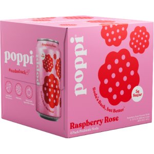 $6.99 Poppi (4 pk) PICKUP OR DELIVERY ONLY