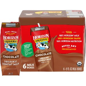 Save 20% on Horizon Shelf-Stable Milk (6 pk) PICKUP OR DELIVERY ONLY
