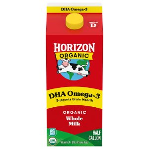 Save 20% on Horizon Organic Half Gallon Refrigerated Milk, select varieties PICKUP OR DELIVERY ONLY