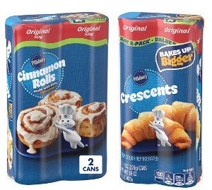 Save 20% on Pillsbury Refrigerated Dough 2pk-Crescent or Cinnamon Rolls PICKUP OR DELIVERY ONLY