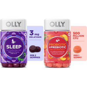 Save $3.50 on 2 Select OLLY Sleep or Digestives