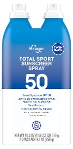 $8.99 Kroger Sunscreen Spray