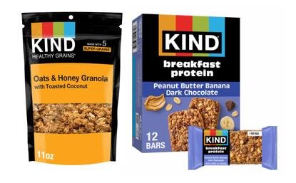 $3.49 Kind Bars or Granola