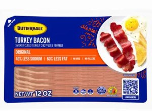 $2.49 Butterball Turkey Bacon or Sausage