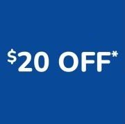 $20 off Your First Pickup or Delivery Order of $75 or more