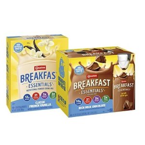 Save $2.00 on 2 Carnation Breakfast Essentials