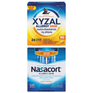 Save $8.00 on Nasacort or Xyzal