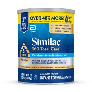 Save $10.00 on 2 Similac Infant Formula Powder