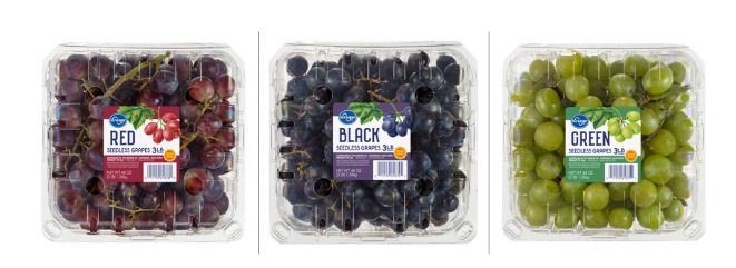 $6.99 Kroger Seedless Grapes