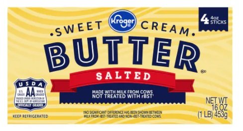 $2.99 Kroger Butter