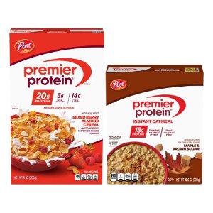 Save $2.00 on Premier Protein Cereal or Oatmeal PICKUP OR DELIVERY ONLY