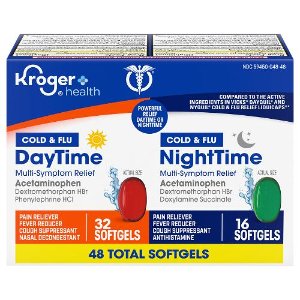 Save $1.00 on Kroger Cold & Flu Softgels