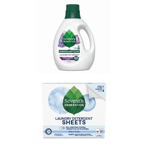 Save $2.00 on Seventh Generation Laundry Detergent or Sheets