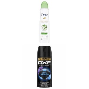 Save $1.50 on Dove or Axe Deodorant