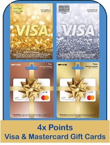 Get 4x POINTS