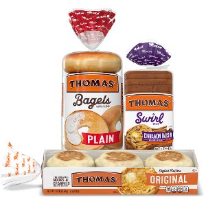 Save 20% on Thomas Bread Products PICKUP OR DELIVERY ONLY