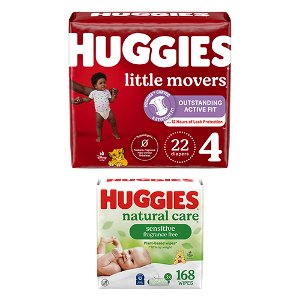 Spend $20 Save $5 on select Huggies Diapers & Wipes PICKUP OR DELIVERY ONLY